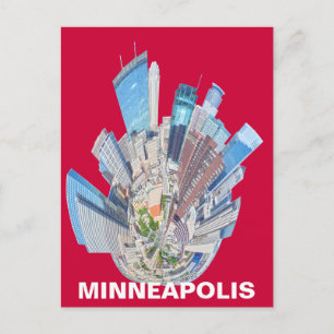 CARTE POSTALE MINNEAPOLIS MN
