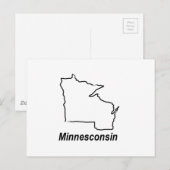 Carte Postale Minnesconsin (Devant / Derrière)