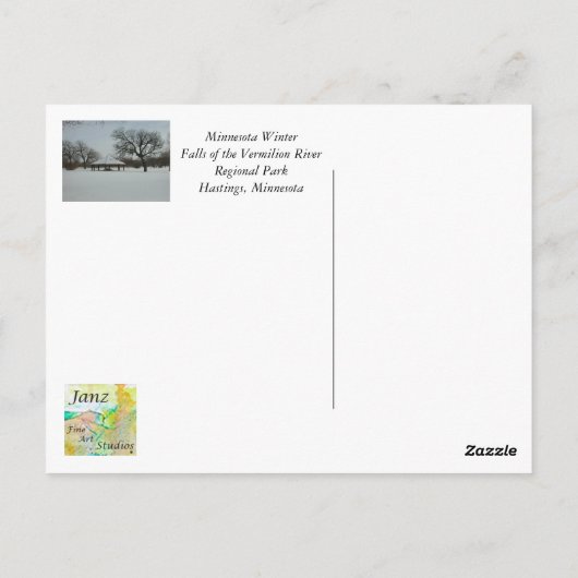 Carte Postale Minnesota (Dos)
