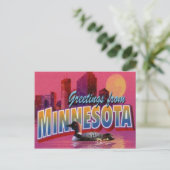 Carte postale Minnesota (Debout devant)