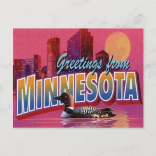 Carte postale Minnesota (Devant)