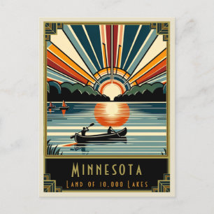 Carte Postale Minnesota   Art déco