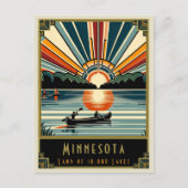 Carte Postale Minnesota | Art déco (Devant)