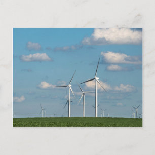 Carte Postale Minnesota, Dexter, éolienne de Grand Meadow 2