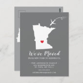 Carte postale MINNESOTA Faire-part mobile (Devant / Derrière)