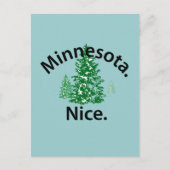 Carte Postale Minnesota Nice. Point ! (texte noir) (Devant)