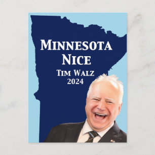 Carte Postale Minnesota Nice Tim Walz