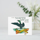 Carte Postale Minnesota North Star State Loons (Debout devant)