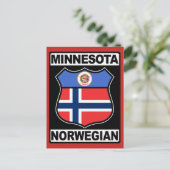 Carte Postale Minnesota Norwegian American (Debout devant)