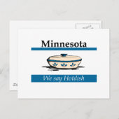 Carte Postale Minnesota : On Dit Hotdish (Devant / Derrière)