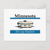 Carte Postale Minnesota : On Dit Hotdish (Devant)