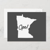 Carte postale Minnesota Ope (Devant / Derrière)