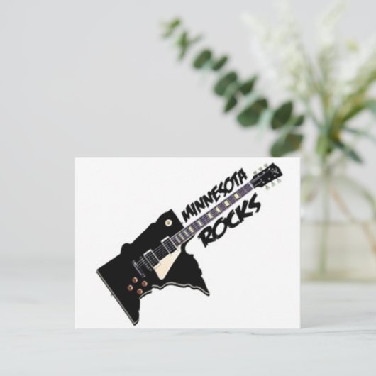 Carte Postale Minnesota Rocks ! (Debout devant)