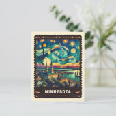 Carte Postale Minnesota | Vincent Van Gogh inspiré (Debout devant)