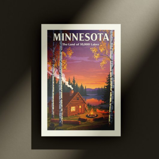 Carte Postale Minnesota vintage