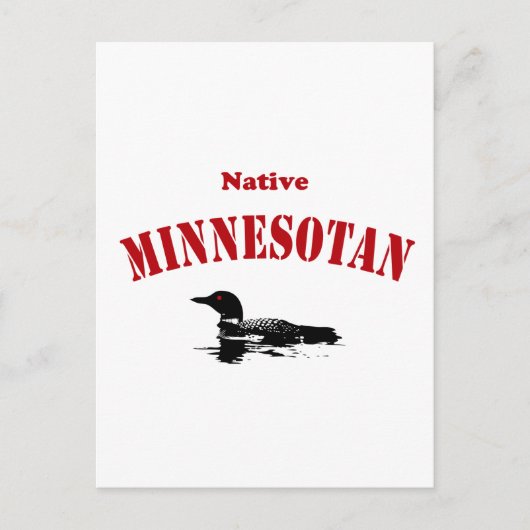 Carte Postale Minnesotan (Devant)