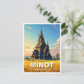 Carte Postale Minot Park Dakota du Nord (Debout devant)