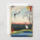 Carte Postale Minowa, Kanasugi, Mikawashima. (Devant / Derrière)