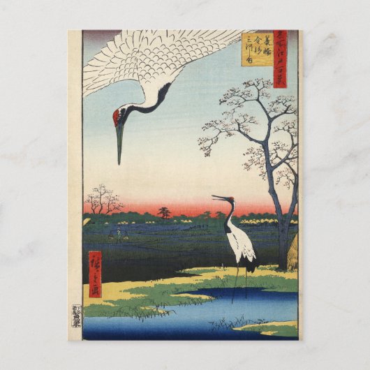 Carte Postale Minowa, Kanasugi, Mikawashima. (Devant)