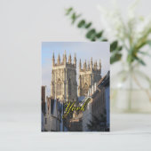 Carte Postale Minster Angleterre (Debout devant)