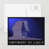 Carte Postale Minuit dans Giza Postcard (Devant / Derrière)