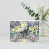 Carte Postale Minuit dans le Jardin des libellules (Debout devant)