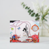 Carte Postale Minuit ! ou Appartement tendance (Debout devant)