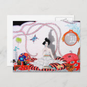 Carte Postale Minuit ! ou Appartement tendance (Devant / Derrière)