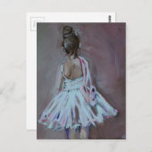 Carte Postale Minuscule danseur (Devant / Derrière)