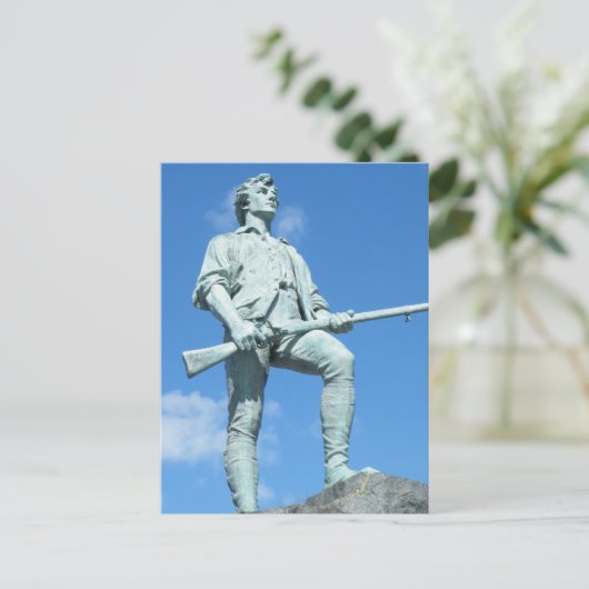 Carte Postale Minuteman (Debout devant)