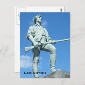 Carte Postale Minuteman (Devant / Derrière)