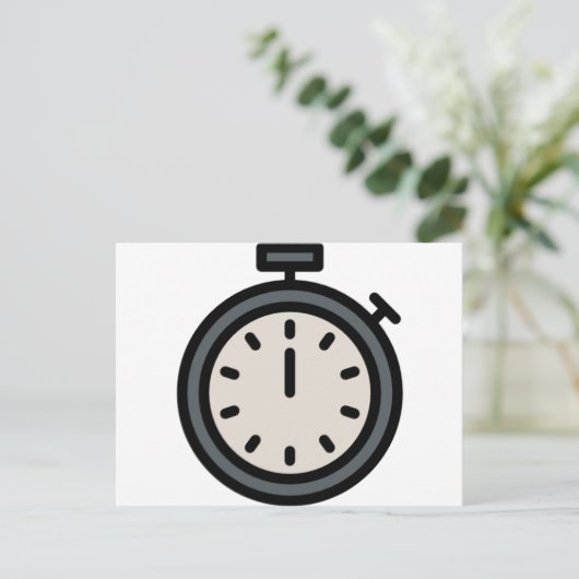 Carte Postale minuteur (Debout devant)