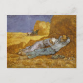Carte Postale Mion Repos from Work (Millet) Van Gogh Fine Art (Devant)