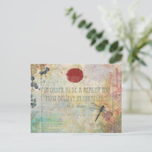 Carte postale Miracle (Debout devant)