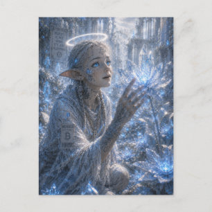 Carte Postale Miracle / Ange / Jardin de cristal