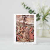 Carte Postale Miracle De La Guérison D'Une Jambe Sévère Par Titi (Debout devant)