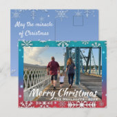 Carte postale Miracle of Christmas (Devant / Derrière)