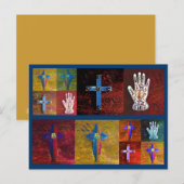 Carte Postale Miracles (bleu) (Devant / Derrière)