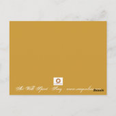 Carte Postale Miracles (bleu) (Dos)