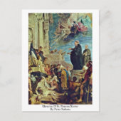 Carte Postale Miracles De Saint François Xavier Par Peter Rubens (Devant)