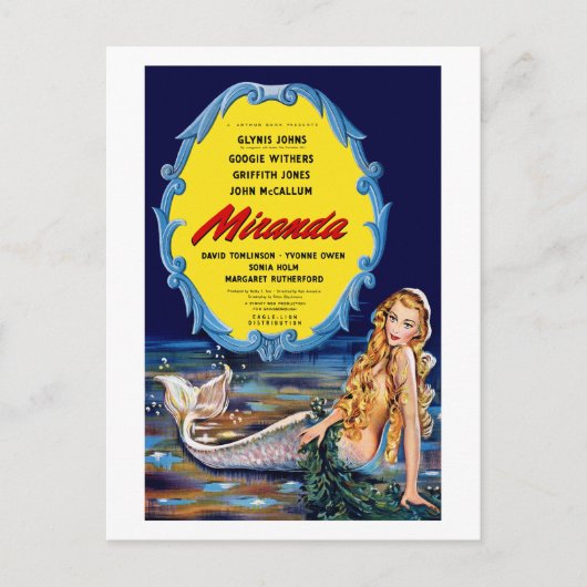 Carte Postale Miranda de Peter Blackmore (1948) (Devant)