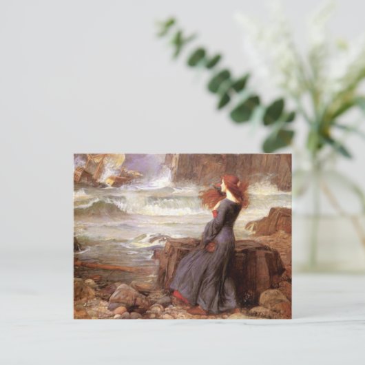 Carte Postale Miranda - La tempête (Debout devant)