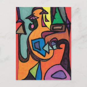 Carte Postale Miro, Miro On The Wall édité.jpg