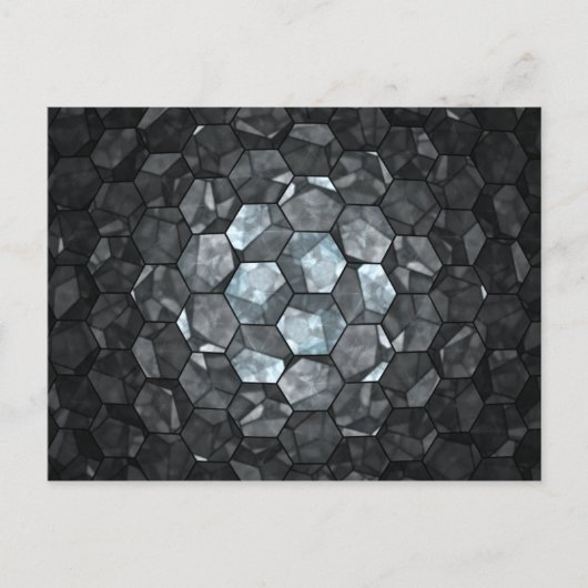 Carte postale miroir fractale (Devant)