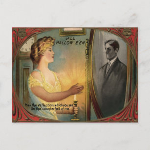 Carte postale Miroir Halloween