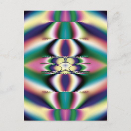 Carte Postale Miroirs Arc-en-ciel (Devant)