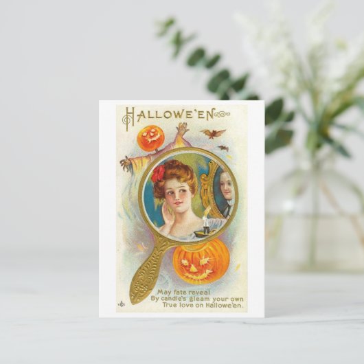 Carte Postale Mirror Halloween (Debout devant)