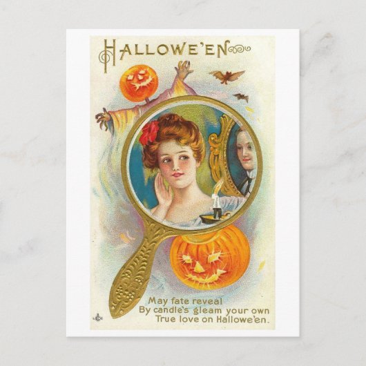 Carte Postale Mirror Halloween (Devant)