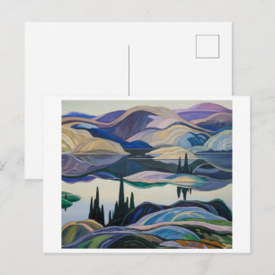 Carte Postale Mirror Lake Franklin Carmichael