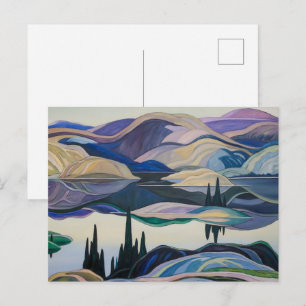 Carte Postale Mirror Lake Franklin Carmichael